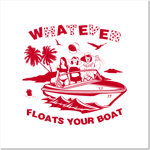 Whatever Floats Your Boat Wall Art by manospd